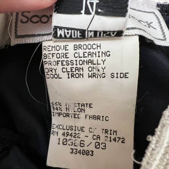 Vtg 90s Scott McClintock Halter Lace Bodice Velvet Bustle Formal Dress 14 READ - Picture 12 of 14